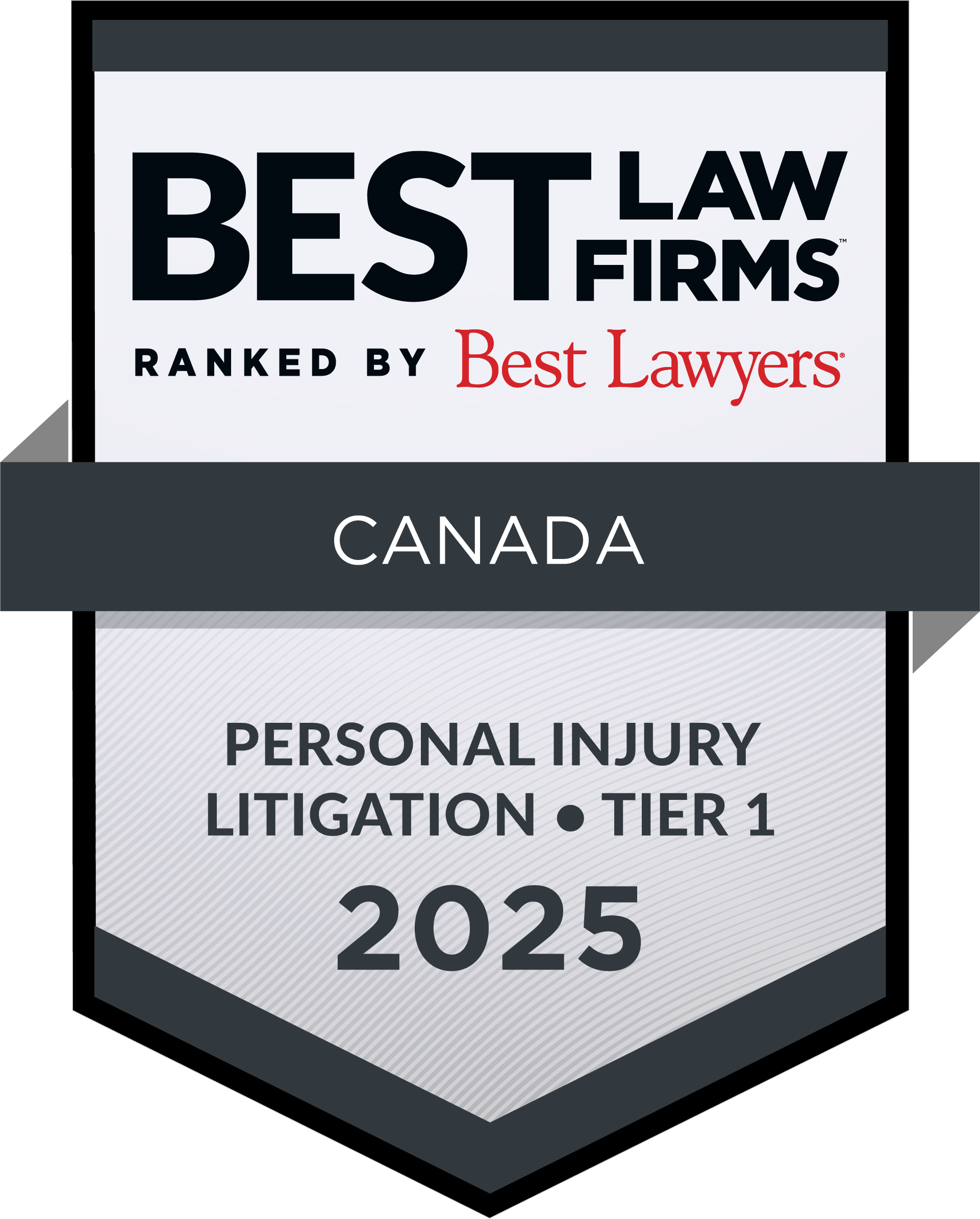 Best Law Firms - National Tier 1 Badge 2025