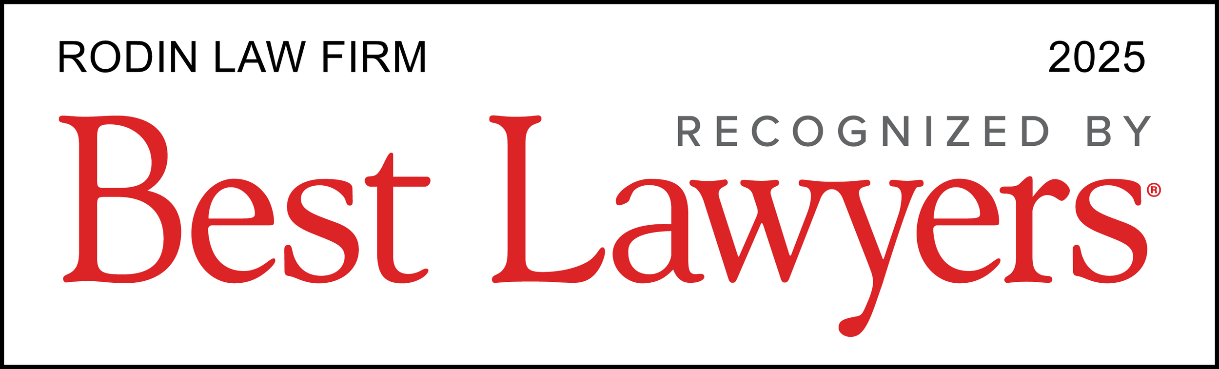 Best Lawyers - Firm Logo 2025